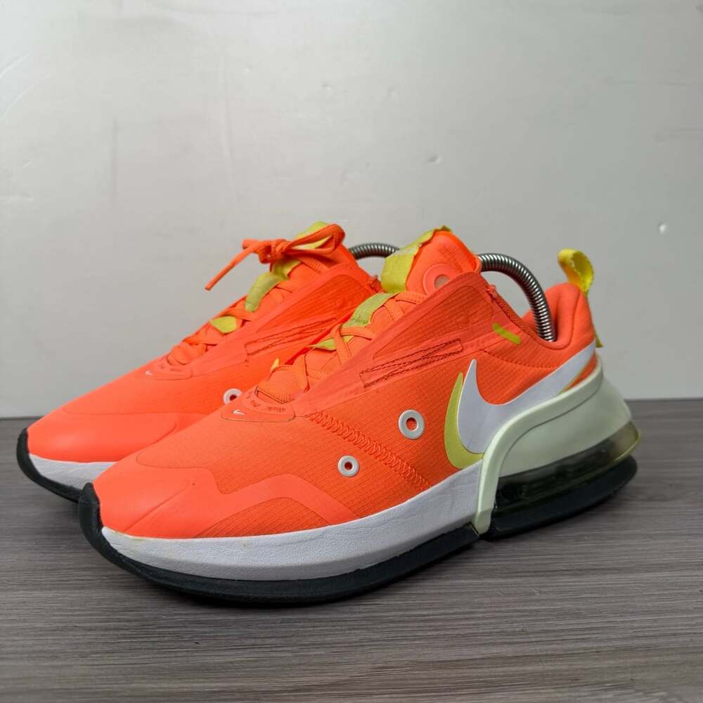 Nike Air Max Up Bright Mango White Shoes Women's Size 9
